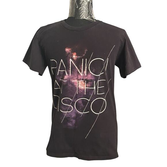 Panic at the Disco Band‎ Tee T-shirt Unisex Shirt Sleeve Black Small - Picture 1 of 5